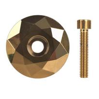 31.8MM Dviračio vairo kolonėlės viršutinis dangtelis su varžtu CNC Aliuminio lydinys MTB Kalnų Plento Dviratis Priekinės šakės vairo iškyšos viršutinis dangtelis Dviračio priedai juoda