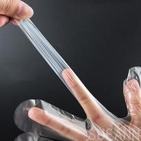 100 vnt. maistinių plastikinių pirštinių, skaidrios, vienkartinės pirštinės, virtuvės reikmenys 100PCS