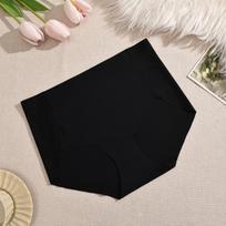 Besiūmės moteriškos kelnaitės Moteriški formuojantys apatiniai Mocha Didelio dydžio kelnaitės Vienspalviai kvėpuojantys apatiniai moterims Lingerie XS-XXL S&1pc juoda
