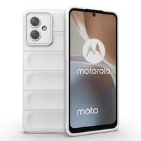 Minkštas skysto silikono dėklas Moto G54 G84 G34 G32 G62 G05 G15 G35 G55 G75 G85 G04 G24 Motorola matinis telefono dėklas patvarus smūgiams atsparus apvalkalas For Moto G54 balta