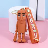 Raktų pakabukas Anime Tungtung Sahur Smegenų puvinys Automobilio raktų pakabukas Raktų pakabukai Krepšių pakabukas Dekoracija Dovana