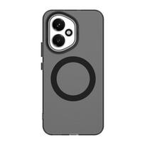 Magnetinis For Honor 400 Global dėklas Magsafe belaidžio įkrovimo dangtelis Honor 400 Pro Global Matinis apsauginis telefono dėklas Honor 400 Honor 400 (Global) juoda