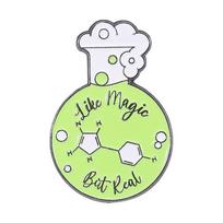 Chemijos Metalo Elemento Sagė - Animacinis Smeigtukas Aksesuaras Dekoravimui ir Emblemos Ženkleliams. Brooch