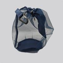Portable basketball net bag, football bag, volleyball bag, drawstring net bag, training special net bag for sports shoes mėlyna