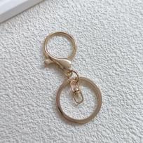 Zinc Alloy Lobster Clasp Keychain Set - 3-Piece Metal Keychain Accessories for DIY Bags, Toys, Dolls, Pendants. gray