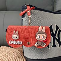 Labubu Portable Unisex Glasses Case - Myopia & Sunglasses Protective Storage Bag