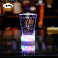 185-550ml Mirksintis puodelis Vyno, alaus, viskio puodelis Vandens indukcija Cola gėrimo puodelis LED automatiškai šviečiantis puodelis Šventės dekoravimo reikmenys #6 185ml