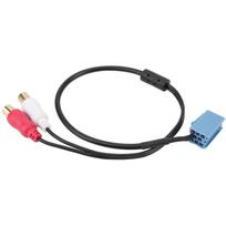Automobilio AUX laidas 8 kontaktų stereo garso muzikos garso adapteris, pakeičiantis Bora Blaupunkt CD grotuvą