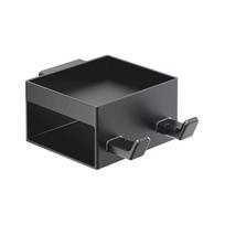 Men Razor Hanger Shaver Holder Storage Bathroom Accessories Plastic Free Punch Hookwall Cup Brush Blade Holder juoda