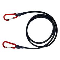 Tensioning Strap with Carabiner Hook Bungee Cord Rubber Tensioner Expander Tie Strap Luggage Strap with Carabiner Hook 60cm