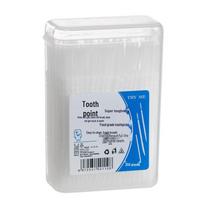 Disposable Double-Headed Toothpicks with Interdental Brush Bristles - 200 Pieces in Stock balta