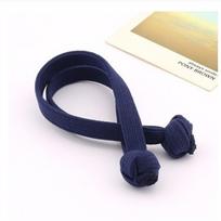 Elastic High Horsetail Elastic Band Fashion Rubber Bands Tie Durable Hair Rope  Hair Accessories tamsiai mėlyna spalva
