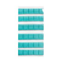30Pcs/Bag Nail Art Adhesive No Marks Left Self Adhesive Multi-functional Fall-proof Nails Art Practice Tool Adhesive Glue Clay Nail Salon Supply žalia