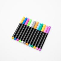 Baltas LED šviečiantis lentos rašiklis Ištrinamas kreidelės rašiklis Piešimo lentelė Žymeklis Šviečianti lenta 12pcs