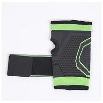 Elastic Compression Wristband Adjustable Strap Wrist Brace Wrist Rest Wrist Support  Sports Safety L žalia