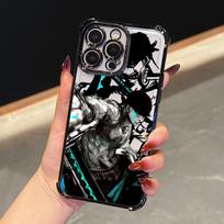 Šaunus One Piece Roronoa Zoro dėklas iPhone 17 Pro 16 15 14 13 12 11 Pro Max dėklui 17 Plus 17E 16E 17Air Silikoninis telefono dėklas iPhone 11Pro Max
