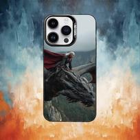 Game of thrones Daenerys Phone Case Color Silver Shell For IPhone 17 16 15 14 13 12 11 Pro Max Plus iPhone15plus black