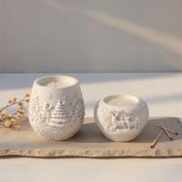 Žvakių rinkinys Yılbaşı Sade Set, 2 dalių
