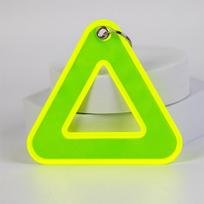 Triangle Reflective Pendant for Student School Bags 3-Pack Visibility Safety Tool A1