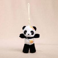 Panda Plush Keychain With Long Legs And Bamboo Detail For Kids And Adults Camera