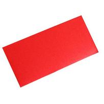 No. 5 Euro-Western Pearlescent Paper Envelopes - Customizable Business Invites, Wedding, Love Letters. No. 5 Bright Red