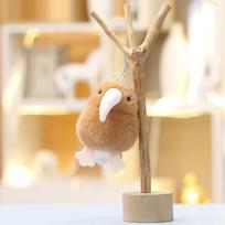 Plush Kiwi Bird Keychain With Soft Short Plush Cute Animal Bag Pendant For Kids And Collectors balta