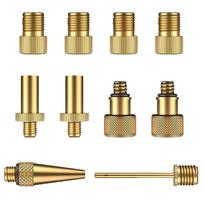 Valve Adapter Air Pump Presta Bicycle Air Pump Adapter Presta auksas