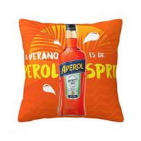 Sunset Cocktail Aperol Spritz Square Pillowcase Pillow Cover Polyester Cushion Decor Comfort Throw Pillow for Home Sofa 30x30 cm 12x12 in