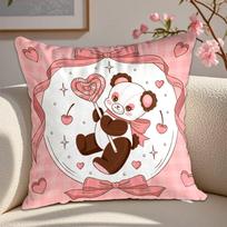 Kawaii cartoon animals Ornamental Pillows Decorative Cushion Covers x Cushions Cover Home Decor Items Decorations Bedroom 30cmx30cm