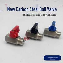 Carbon Steel Mini Ball Valve Oil Extractor Oil Pump for Car Oil Change - 1/2, 3/8, 1/4 Custom