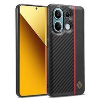 Ultrathin Carbon Fiber Leather Phone Case For Xiaomi Redmi Note 13 Pro 4G 5G Back Cover For Redmi Note 13 Shockproof Phone Case Remi Note 13Pro 5G juoda