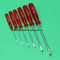 Šveicariški PB Tools 100 serijos plokščia galvute atsuktuvai: Dydžiai 00-4 Size 00, Length 70mm