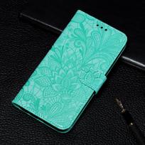 Atverčiamas odinis piniginės dėklas, skirtas Samsung Galaxy A35 A53 A14 A16 A34 A54 A05 A15 A25 A55 A33 S21 S23 S24 FE S22 S20 Ultra Plus A30S A51 A32 A52 M32 A12 A50 Samsung A13 5G žalia