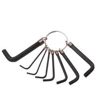 Guitar Allen Key Wrench Set Hex Hexagon for Luthiers Acoustic Folk Gitar Neck Santvaros strypas juoda