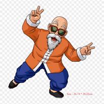 Pleistukai drabužiams, krepšiui, priklijuojami lygintuvu, terminės lipdukai, Master Roshi, Goku, Tien Shinhan raštas, skalbiami, šilumos perdavimo