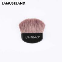 LAMUSELAND Nauji skaistalai, pagaminti iš pluošto Patogus šepetėlis Makupės šepetėlis #LA901 gray
