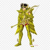 Šaulio Seiya Pegasus Seiya Šaulio Aiolos Lygintuviniai Pleistrai Drabužiams Aplikacijos Lipdukai Ant Drabužių Šilumai Jautrus Individualus Pleistras yellow