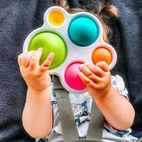 Montessori pratybų lenta barškutis dėlionės žaislas spalvingas vaikiškas žaislas sumanumo ugdymas Ankstyvojo ugdymo žaislas kūdikių žaislai