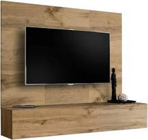 TV spintelė su sienele Switch PR1, ruda