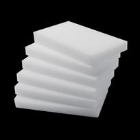 Melamino kempinė 100x60x10mm Magic Sponge Eraser Cleaner Valymo kempinė virtuvės vonios kambario valymo priemonėms 50PCS white