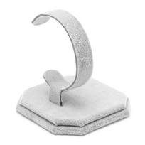 1 PC Velvet C Type Design Jewelry Watch Bracelet Bangle Showcase Display Holder Stand balta
