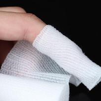 10 ritinių / 5 cm x 4,5 M Pbt elastinės tvarsčio pirmosios pagalbos rinkinys, marlės ritininis tvarstis