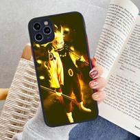 Naruto Uzumaki telefono dėklas, skirtas iphone 13 12 11 Pro Max Mini XS 8 7 Plus X SE 2020 XR matinis skaidrus dangtelis iphone XS MAX