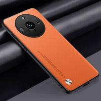 Prabangus PU odinis dėklas, skirtas Realme 11 Pro Plus 5G matiniu dangteliu, silikono apsauginiu telefono dėklu, skirtas Realme 11 Pro Realme11 Coque For Realme 11 5G oranžinė