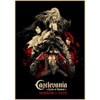 Karšti Anime Castlevania Plakatai Retro Kraft Popieriaus Plakatas Sienų Menas Tapyba Paveikslas Namų Dekoravimas Svetainė Baras Tapetų Lipdukai 30x21cm