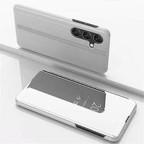 Atverčiamas veidrodinis dėklas, skirtas Samsung Galaxy A04S A14 A24 A34 A54 A23 A53 A73 S21 S22 S23 Xiaomi Redmi Note 12 iPhone 15 14 13 12 Pro Max dangtelis For Samsung Galaxy A04 sidabras