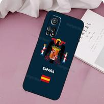 Spanish Passport Flag Case For POCO X3 Pro M3 M4 X3 GT F3 Phone Cover For Xiaomi 10T 11T Pro Mi 11 Lite Mi 9T (9T Pro) white