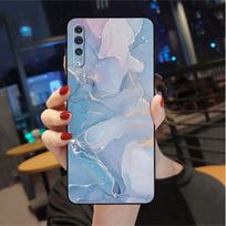 Case For Samsung Galaxy A50 A20e A70 A10 A40 A20s A10s M30s M51 M31s Black Soft Phone Cover Marble Pattern Samsung A70