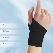 Elastic Thin Wristband, Lightweight Breathable Wristband for Volleyball Yoga Tennis Work juoda