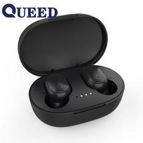 TWS Inpods12 Wireless Bluetooth 5.0 Ausinės Sportinės ausinės Ausinės HIFI stereofoninės muzikos ausų kištukai Jutiklinis valdymas ausinėse, skirtose iPhone Android juoda